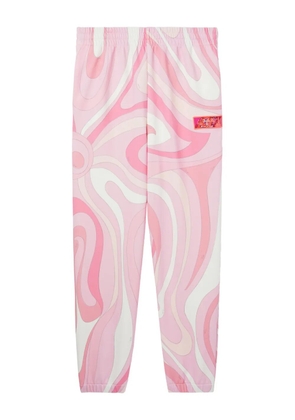 PUCCI fleece track pants - Pink