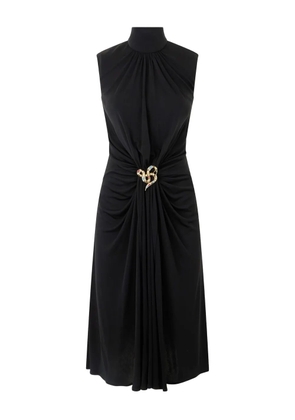 Roberto Cavalli high-neck dress - Black