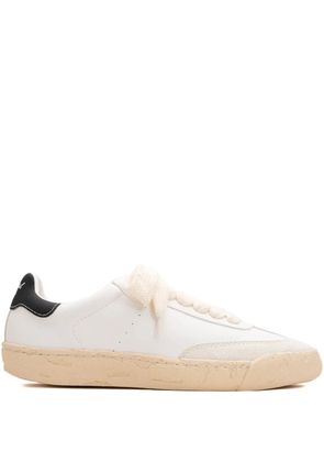 General Scale. mixed-material low-top sneakers - White