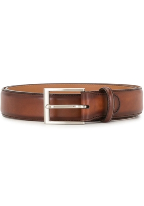 Magnanni ombre finish belt - Brown