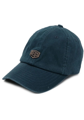 Deus Ex Machina shield-patch baseball cap - Blue