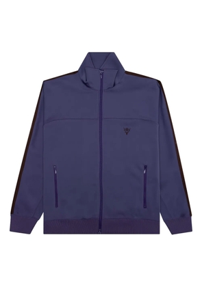 SOUTH2 WEST8 embroidered-logo track jacket - Purple