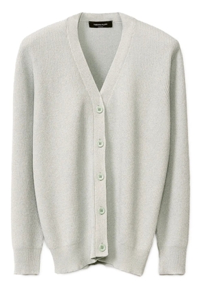 Fabiana Filippi ribbed cardigan - Green