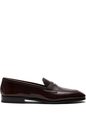 Church's leather loafers - Brown