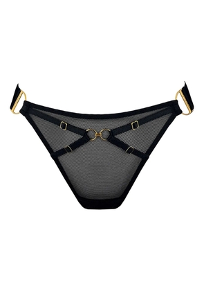 Bordelle Nara mesh thong - Black