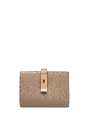 Bally Lock Me wallet - Brown