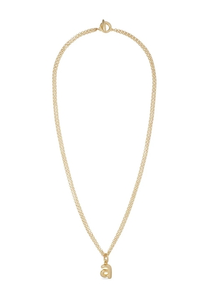 Roxanne Assoulin The Puffy Initial necklace - Gold