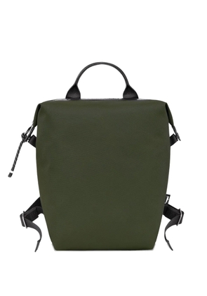 Longchamp leather backpack - Green