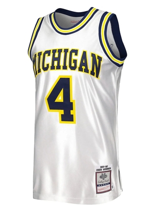 Mitchell & Ness 1991/92 Chris Webber Michigan Wolverines Swingman Replica jersey - White