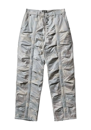 THUG CLUB Clouded Line GOB trousers - Grey