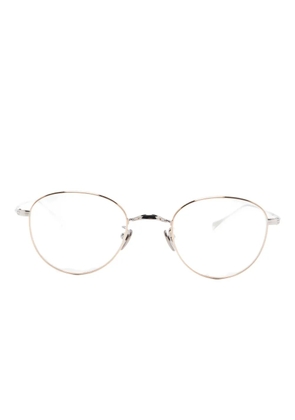 Masunaga GMS-396 round-frame glasses - Silver