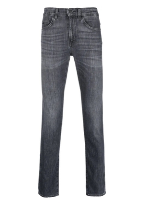 BOSS slim-fit denim trousers - Grey