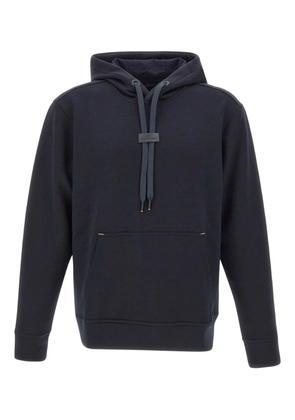 Paul & Shark kangaroo-pocket hoodie - Blue
