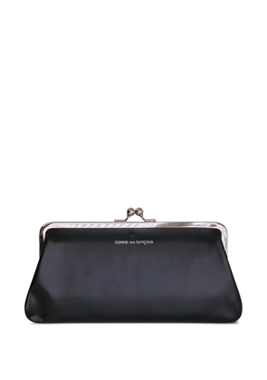 Comme Des Garçons Wallet kiss-clasp purse - Black