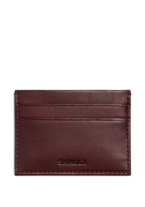 Shinola leather cardholder - Red