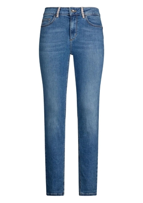 LIU JO rhinestones skinny jeans - Blue
