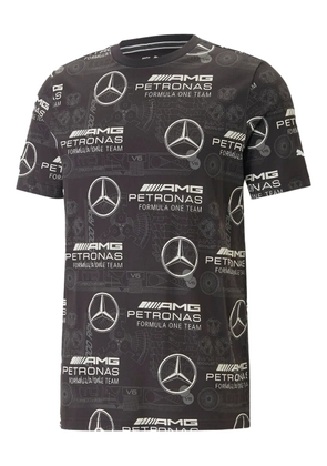 PUMA MapF1 Mercedes Aop all-over-print T-shirt - Black