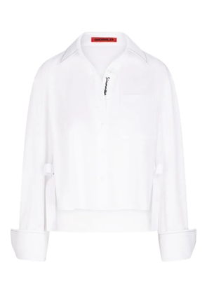 Simon Miller Ayre side-split shirt - White