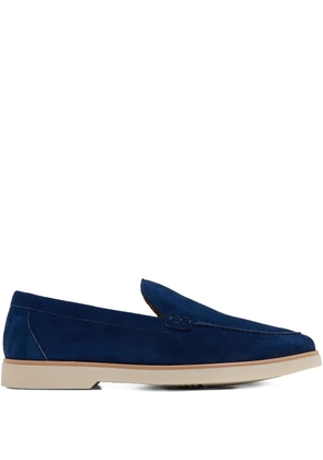 Magnanni suede loafers - Blue