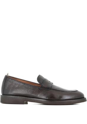 Officine Creative Opera Flexi 101 leather penny loafers - Brown