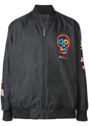 PUMA Skull print bomber jacket - Black