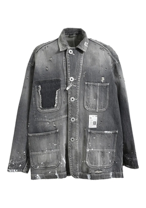 Maison MIHARA YASUHIRO denim shirt jacket - Black