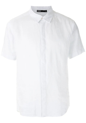 Handred linen short sleeves shirt - White