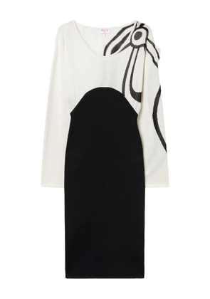 PUCCI abstract-print knit dress - Black