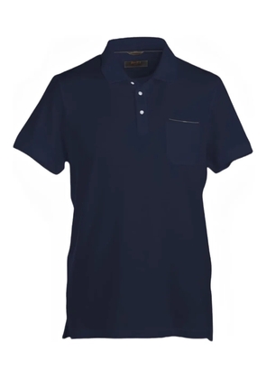 Moorer PESCHICI-JTP short-sleeve polo shirt - Blue