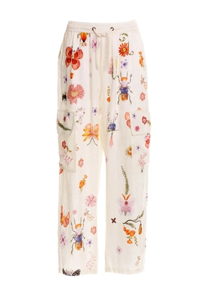 Agua Bendita Seraphine cargo pants - White