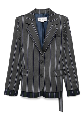 Monse double-layered jacket - Grey