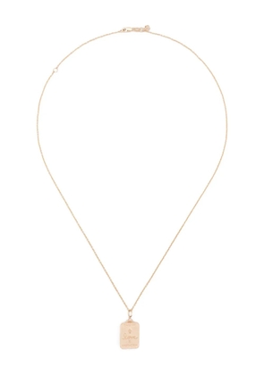 Sydney Evan 14K yellow gold Tarot Card pendant necklace