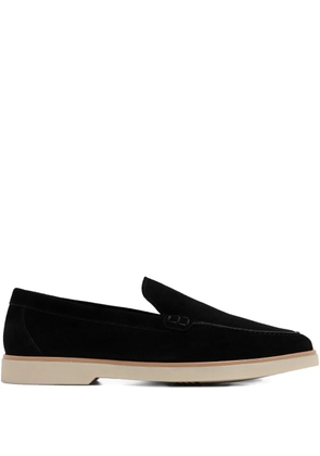 Magnanni suede loafers - Black