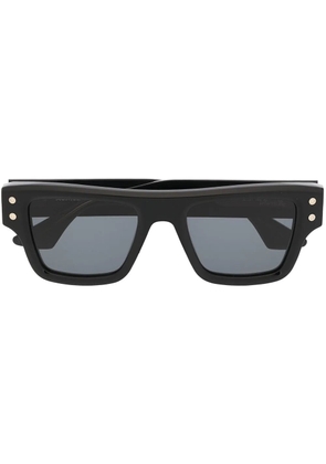 Montblanc logo-detail sunglasses - Black