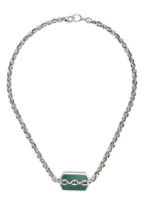 Stephen Webster Inline Razer Tag necklace - Silver