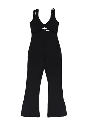RHUDE cut-out flared jumpsuit - Black