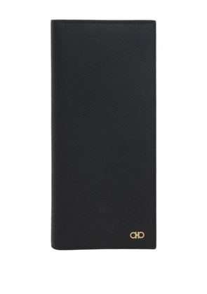 Ferragamo Gancini-plaque wallet - Black