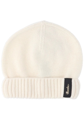 Borsalino cashmere beanie - Neutrals