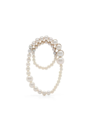 Sophie Bille Brahe 14kt recycled yellow gold Embrassée single earring