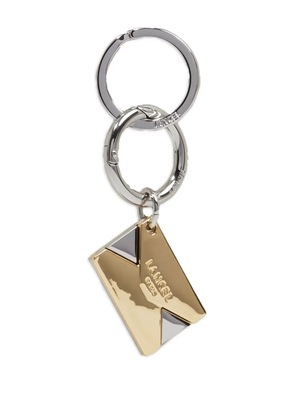 Lancel envelope keyring - Silver