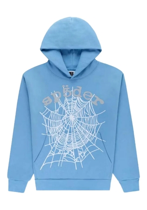 SP5DER OG WEB V2 hoodie - Blue
