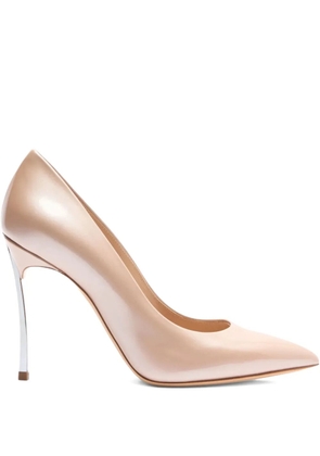 Casadei 100mm Blade pointed-toe pumps - Neutrals