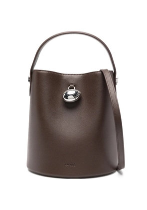 Cafuné Egg bucket bag - Brown