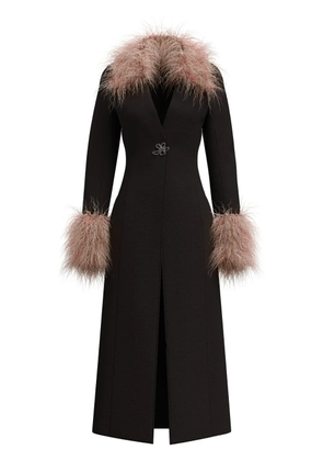 Maccapani Gwen single-breasted coat - Black