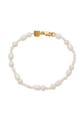 Astrid & Miyu freshwater-pearl bracelet - Gold
