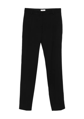 TOTEME low-waist slim trousers - Black