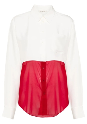 Peter Do Combo Office shirt - White