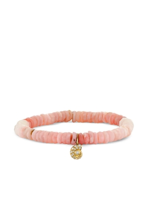 Sydney Evan 14K yellow gold small Nautilus opal and diamond bracelet