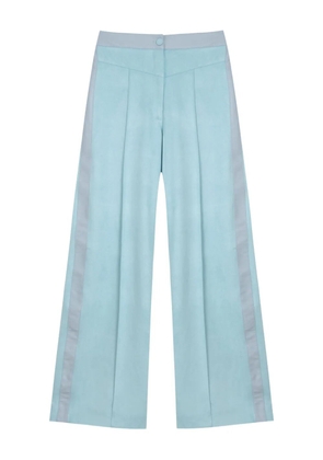 Isolda São Pedro side-stripe trousers - Blue