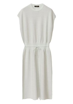 Fabiana Filippi short-sleeve midi dress - White